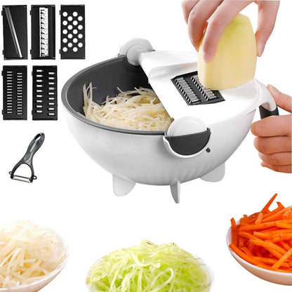 Ninja 9-in-1 Veg Cutter & Drain Basket - Multifunctional